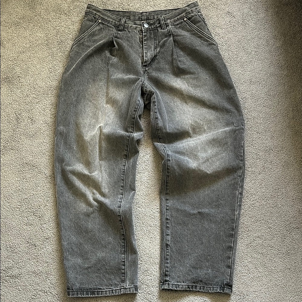 Dimitri Black Gray Wash Jeans
